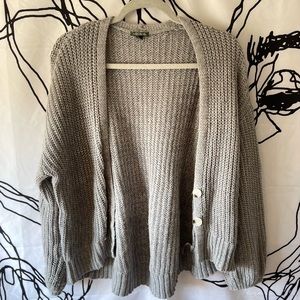 Grey Wild Fable Cardigan